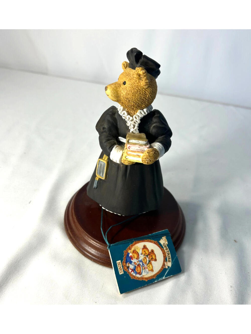 Department 56 Upstairs Downstairs Bears Miss Creedle Time for Lessons SKU U212